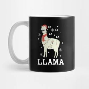 Fa La La La Llama Mug